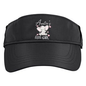 Aunties Little Niece From Aunt To Niece Gift Adult Drive Performance Visor