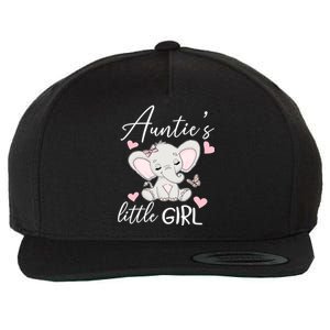 Aunties Little Niece From Aunt To Niece Gift Wool Snapback Cap