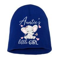 Aunties Little Niece From Aunt To Niece Gift Short Acrylic Beanie