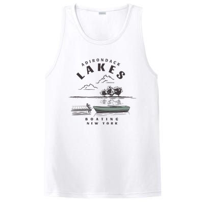 Adirondack Lakes Ny Boating Gift PosiCharge Competitor Tank