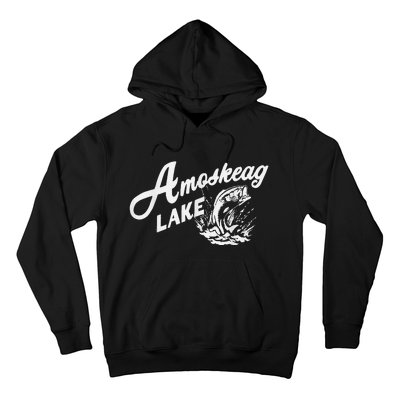 Amoskeag Lake New Hampshire Hoodie