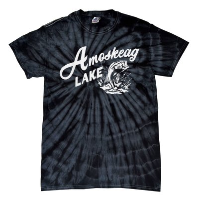 Amoskeag Lake New Hampshire Tie-Dye T-Shirt