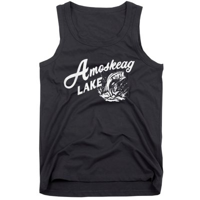 Amoskeag Lake New Hampshire Tank Top