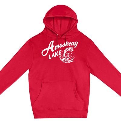 Amoskeag Lake New Hampshire Premium Pullover Hoodie