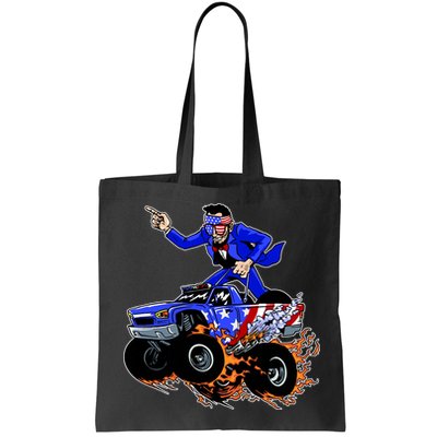 Abraham Liconln On A Monster Truck Bag
