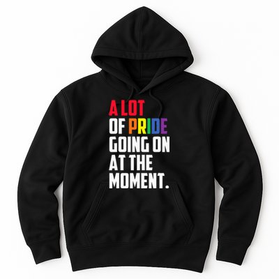 A Lot Of Pride Going On At The Moment Lgbt Pride Month Hoodie