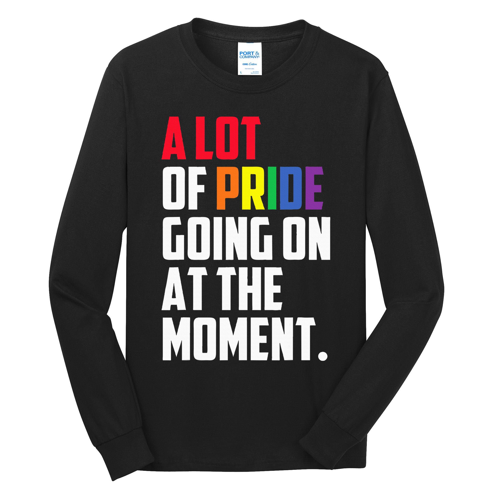 A Lot Of Pride Going On At The Moment Lgbt Pride Month Tall Long Sleeve T-Shirt