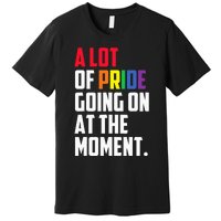 A Lot Of Pride Going On At The Moment Lgbt Pride Month Premium T-Shirt