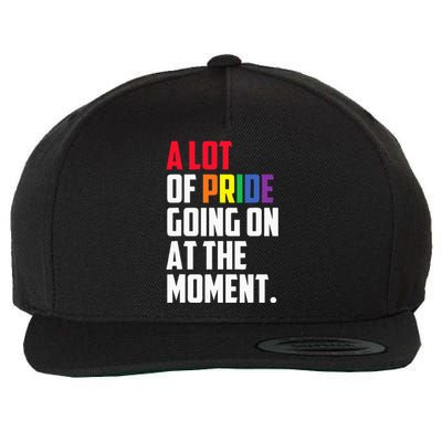 A Lot Of Pride Going On At The Moment Lgbt Pride Month Wool Snapback Cap