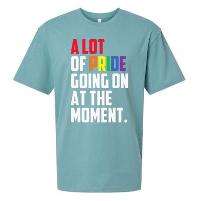 A Lot Of Pride Going On At The Moment Lgbt Pride Month Sueded Cloud Jersey T-Shirt