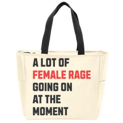 A Lot Of Female Retro Rage Going On At The Moment Zip Tote Bag