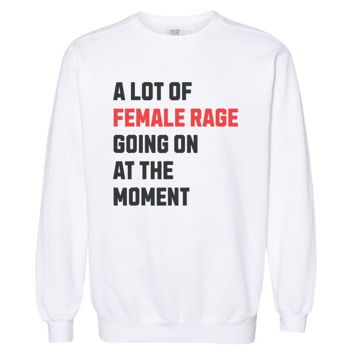 A Lot Of Female Retro Rage Going On At The Moment Garment-Dyed Sweatshirt