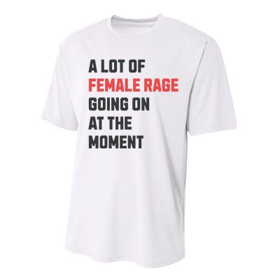 A Lot Of Female Retro Rage Going On At The Moment Performance Sprint T-Shirt