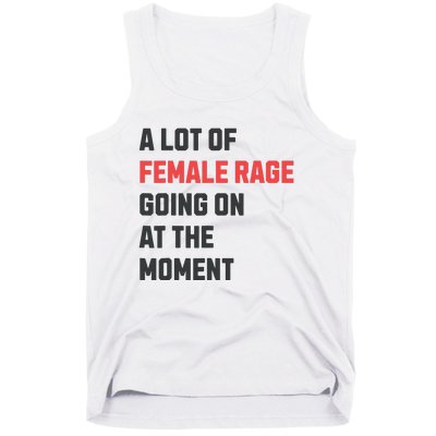 A Lot Of Female Retro Rage Going On At The Moment Tank Top