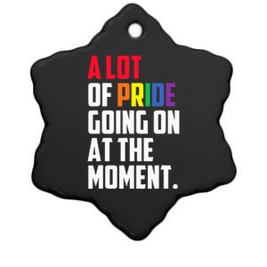 A Lot Of Pride Going On At The Moment Lgbt Ceramic Star Ornament