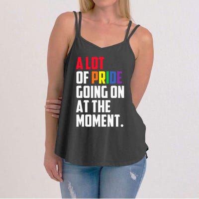 A Lot Of Pride Going On At The Moment Lgbt Women's Strappy Tank