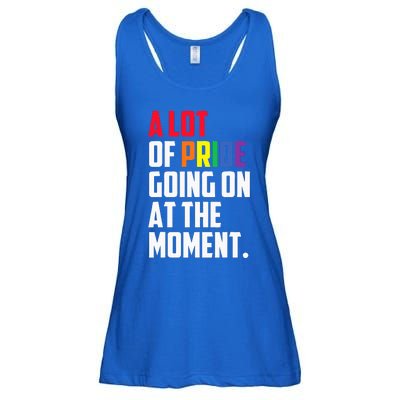 A Lot Of Pride Going On At The Moment Lgbt Ladies Essential Flowy Tank