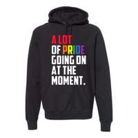 A Lot Of Pride Going On At The Moment Lgbt Pride Month Premium Hoodie