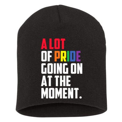 A Lot Of Pride Going On At The Moment Lgbt Pride Month Short Acrylic Beanie