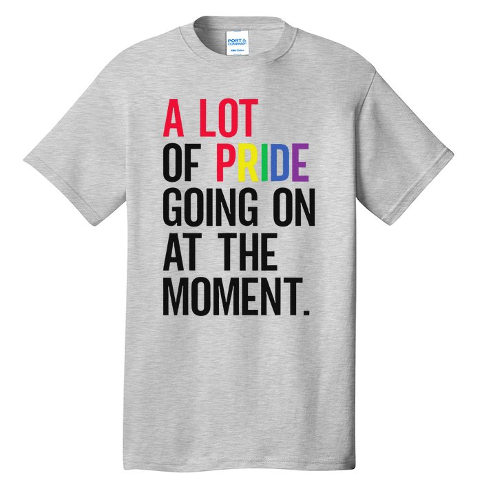 A Lot Of Pride Going On At The Moment Tall T-Shirt