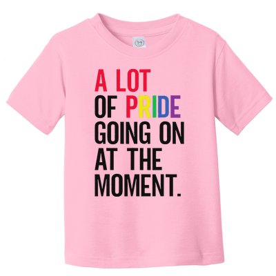 A Lot Of Pride Going On At The Moment Toddler T-Shirt