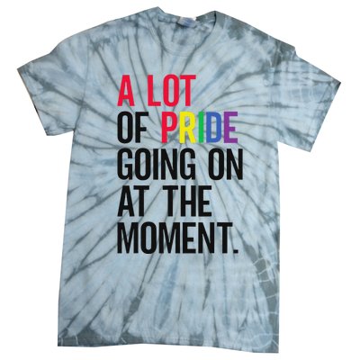 A Lot Of Pride Going On At The Moment Tie-Dye T-Shirt