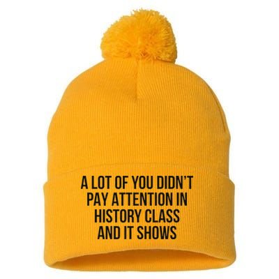 A Lot Of You Didn’T Pay Attention In History Class And It Pom Pom 12in Knit Beanie
