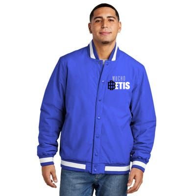 A Lot Of Betis Insulated Varsity Jacket