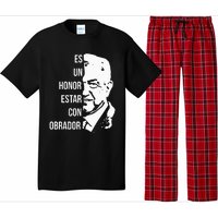 Amlo Lopez Obrador Es Un Honor Estar Con Obrador Pajama Set