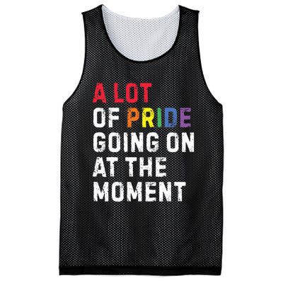 A Lot Of Pride Going On At Moment Mesh Reversible Basketball Jersey Tank