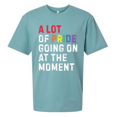 A Lot Of Pride Going On At Moment Sueded Cloud Jersey T-Shirt