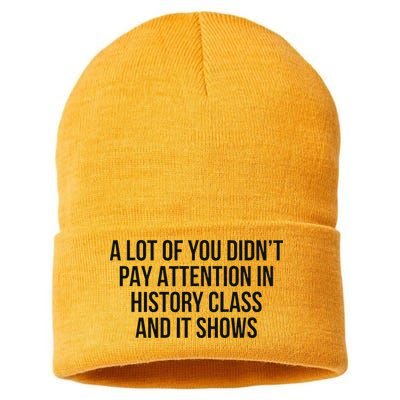 A Lot Of You Didn’T Pay Attention In History Class And It Sustainable Knit Beanie