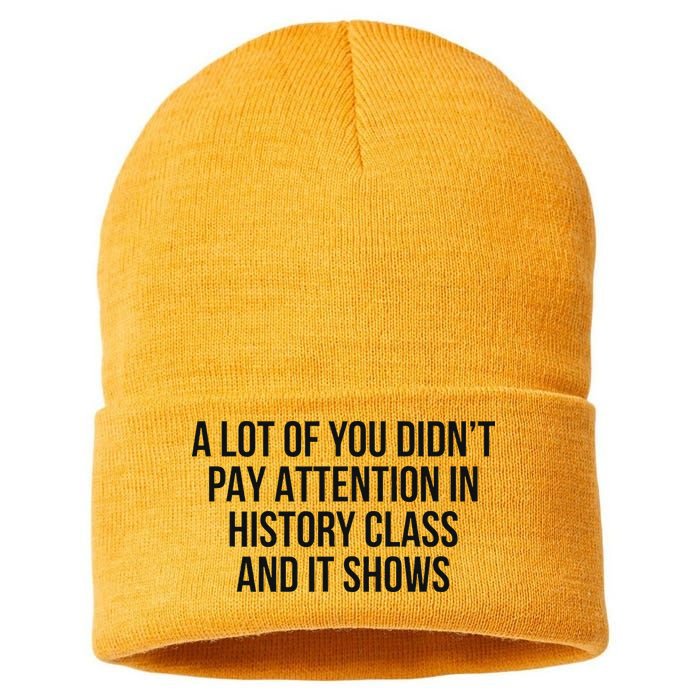 A Lot Of You Didn’T Pay Attention In History Class And It Sustainable Knit Beanie