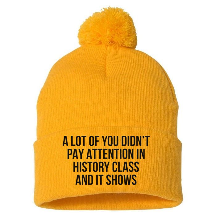 A Lot Of You Didn’T Pay Attention In History Class And It Pom Pom 12in Knit Beanie