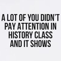 A Lot Of You Didn’T Pay Attention In History Class And It Magnet