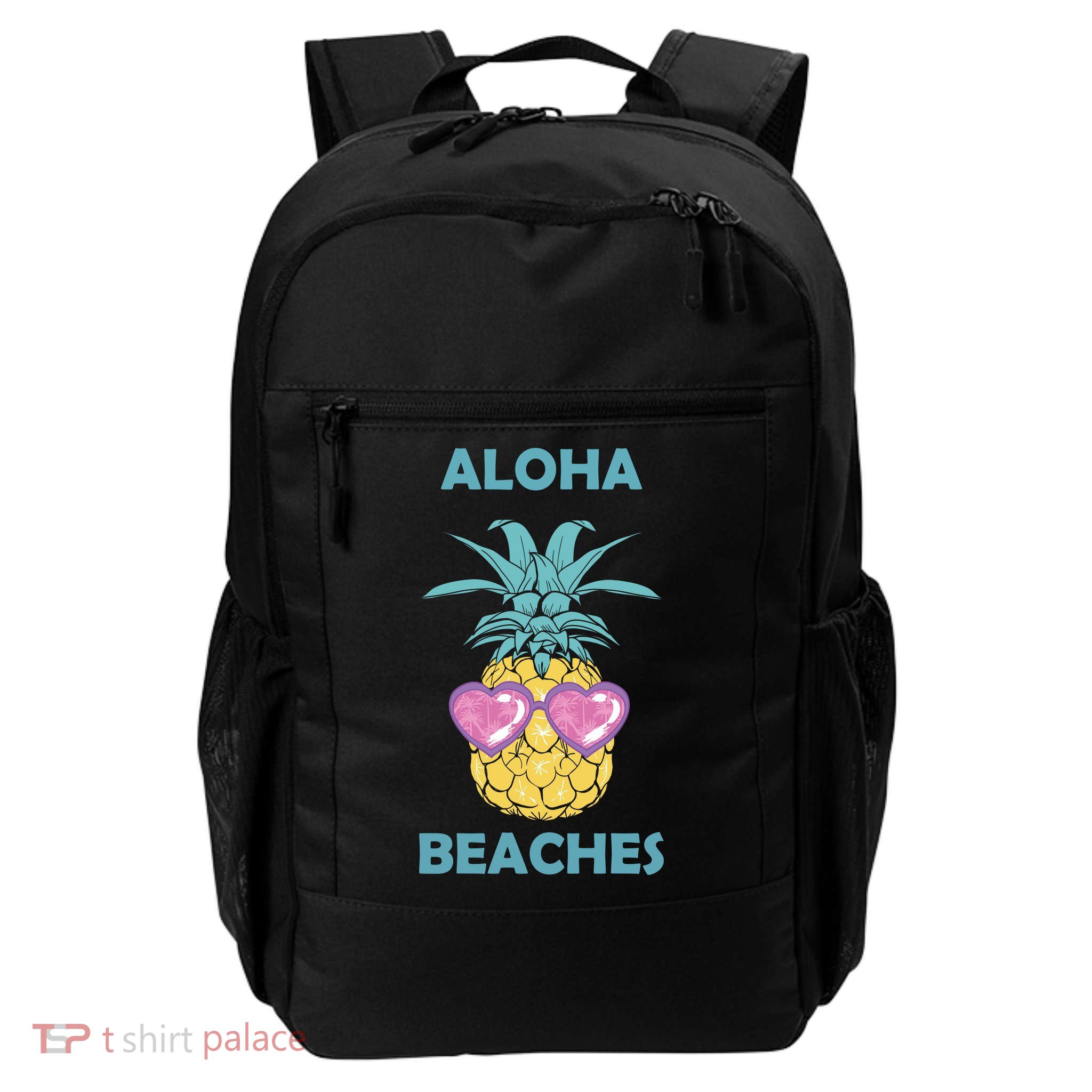 Aloha Beaches Cool Summer Shades Daily Commute Backpack
