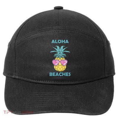 Aloha Beaches Cool Summer Shades 7-Panel Snapback Hat