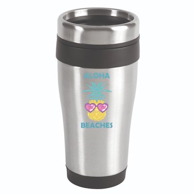 Aloha Beaches Cool Summer Shades 16oz Travel Tumbler