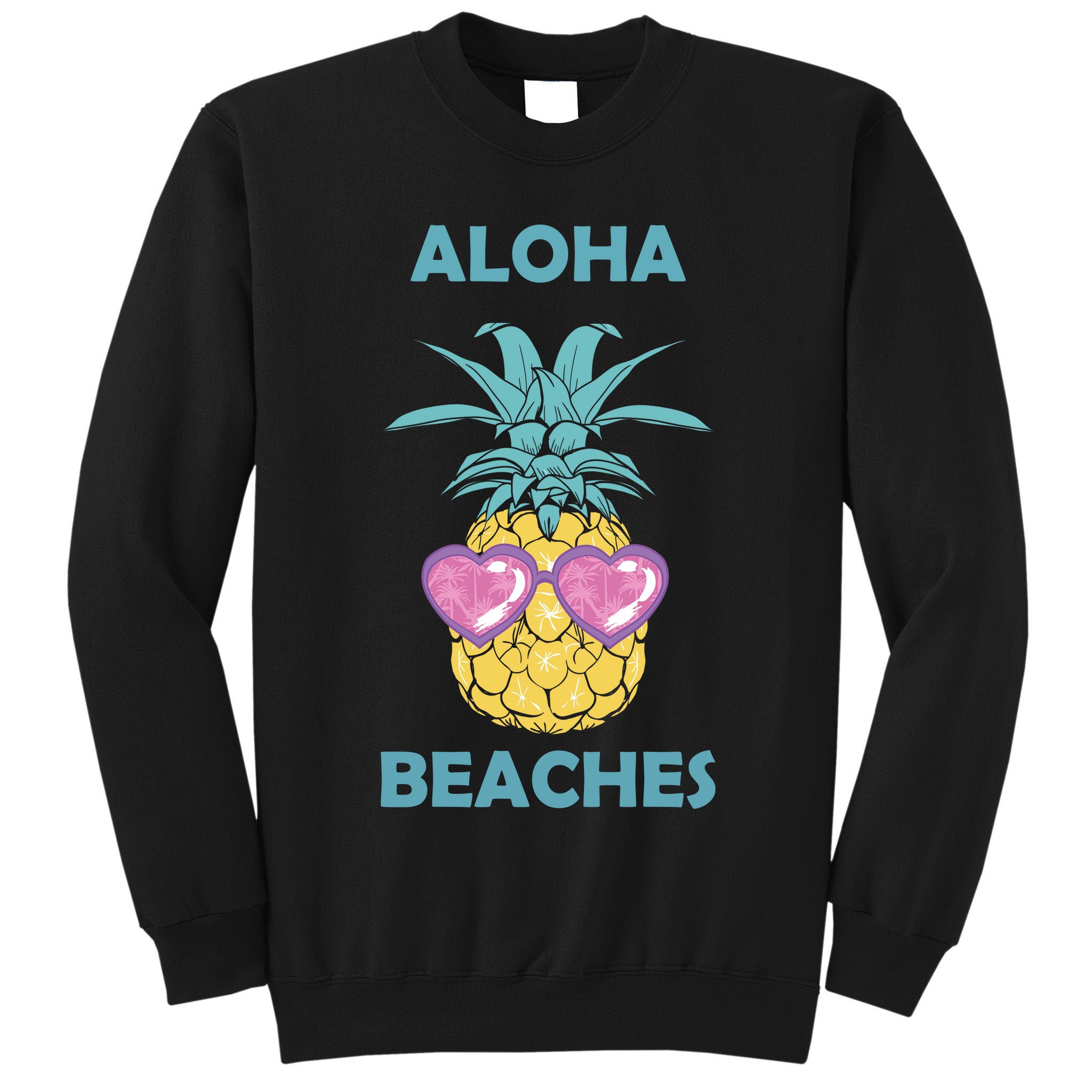 Aloha Beaches Cool Summer Shades Tall Sweatshirt