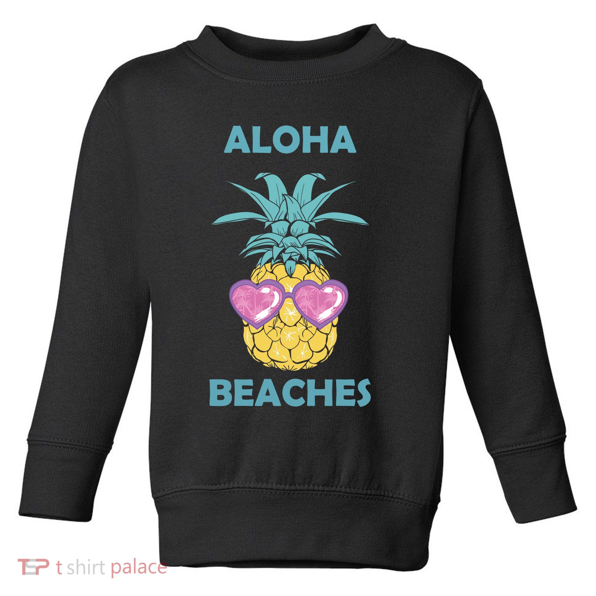Aloha Beaches Cool Summer Shades Toddler Sweatshirt