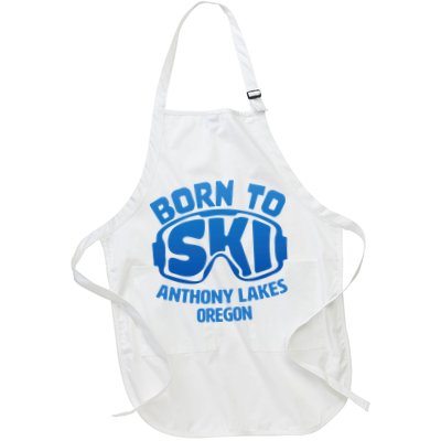 Anthony Lakes Oregon Nc Born To Ski Souvenir Apron