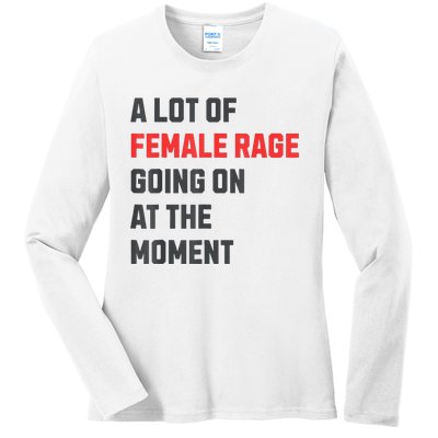 A Lot Of Female Retro Rage Going On At The Moment Gift Ladies Long Sleeve Shirt