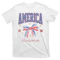 America Land Of The Free Bow T-Shirt