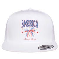 America Land Of The Free Bow Flatbill Hat