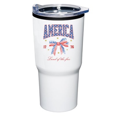 America Land Of The Free Bow Tumbler