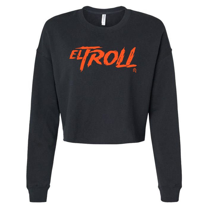 Athlete Logos Opening Day 24 El Troll Cropped Pullover Crew