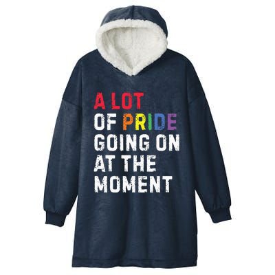 A Lot Of Pride Going On At Moment Hooded Wearable Blanket