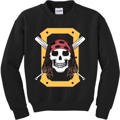 Athlete Logos O Pirate Kids Sweatshirt