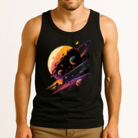A Lot Of Big And Small Colorful Planets Tank Top