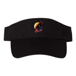 A Lot Of Big And Small Colorful Planets Valucap Bio-Washed Visor